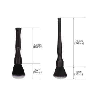 Detailing Car Brush Super Soft Auto Interior Cleaning Gap Brush with Synthetic Bristles Car Dash Air Conditioner Duster Brush