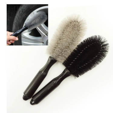 Car Wheel Brush Tire Cleaning Brushes Tools Car Rim Scrubber Cleaner Car Detailing Car Wash Automobile Wheel Brush Car Cleaning