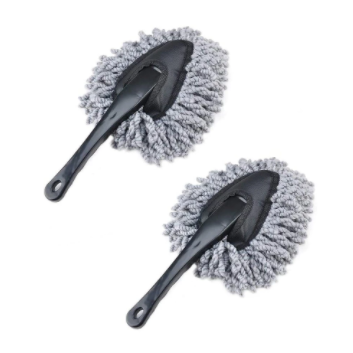 2pcs Super Soft Microfiber Car Dash Duster Brush for Car Cleaning Home Kitchen Computer Cleaning Brush Dusting Tool
