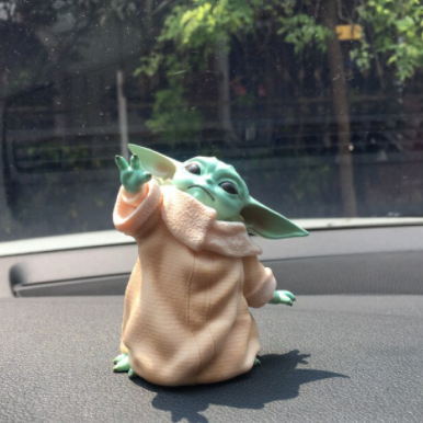 Car Decoration Star Wars Yoda Master Car Interior Decoration Ornaments Araba Aksesuar Car Accessories Interior Coche