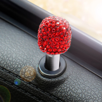 Diamond Bling Car Door Pin Lock Knob Pull Pins Aluminum Alloy Car Door Handle Security Car Door Latch Lock Pin Car Accessories