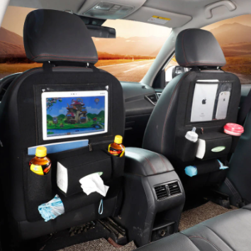 Multi-Function Car Organizer Seat Back Hanging Bag With Touch Screen Tablet Holder Car Accessories Interior Otomobil Aksesuar