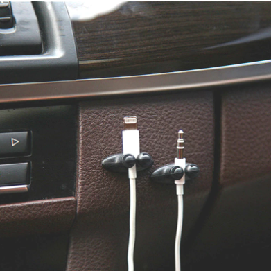 8pcs/set Line Clip Car Accessories Dashboard Ornament Pendant Office Home Car Interior Accessories for Girls Paste Style