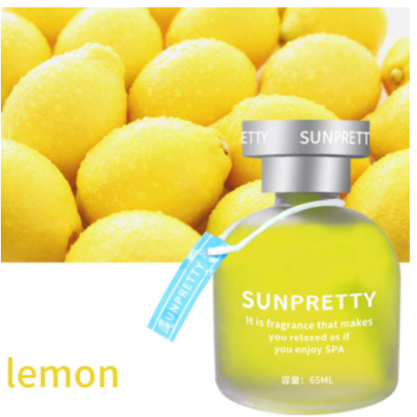 65ml Car Air Freshener Fragrance Perfume Bottle Decoration Essential Oil Diffuser Instrument Seat Interior Accessories