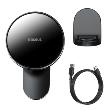 Baseus Magnetic Car Phone Holder Wireless Charger for iPhone 13 iPhone 12 Pro Max Wireless Charging Car Charger Phone Holder