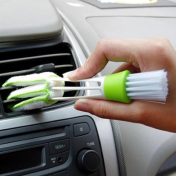 Car Cleaning Brush Air Conditioner Vent Cleaner Detailing Dust Removal Blinds Duster Outlet Brush Car-styling Auto Accessories