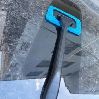 Car Window Cleaner Brush Kit Windshield Cleaning Wash Tool Inside Interior Auto Glass Wiper With Long Handle Car Accessories