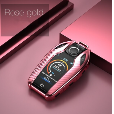 TPU Car Fully Key Case Cover Fully Key Shell Remote Key Protector for BMW 7 Series 740 6 Series GT 5 Series 530i X3 Display Key