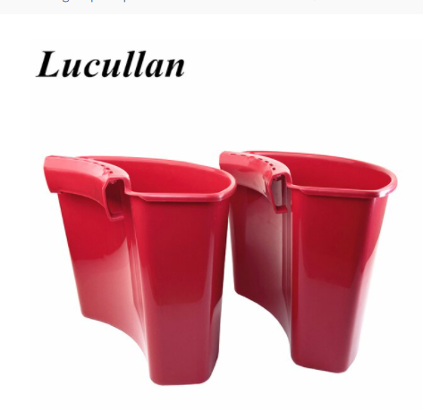 Lucullan-cubo organizador Universal para coche, herramientas para detalles de coche, toallas, cepillos, mitón rápido, Kits de almacenamiento fácil, barril colgante externo