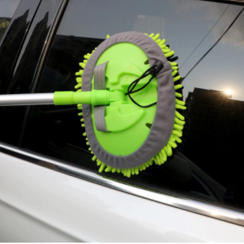 FORAUTO Car Washing Mop Car Cleaning Dust Wax Adjustable Mop Car Accessories Window Wash Tool Auto Care Detailing Car-styling