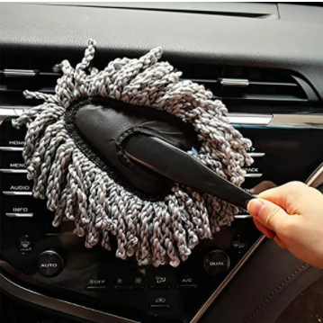 2pcs Super Soft Microfiber Car Dash Duster Brush for Car Cleaning Home Kitchen Computer Cleaning Brush Dusting Tool