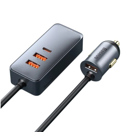 Baseus 120W PD Car Charger Quick Charger QC 3.0 PD 3.0 For iPhone 12 Samsung Type-C USB Charger Portable USB Phone Charger