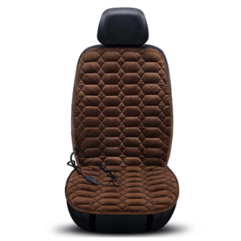 12V Car Heated Seat Covers Winter Plush Front Seat Cushion Universal Heating Seat Pad Automobile Warm Interior Accessories