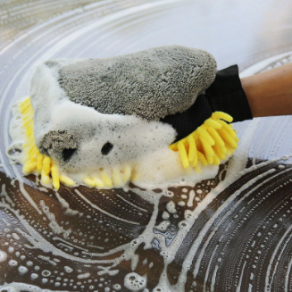 Car Cleaning Brush Microfiber Super Clean Car Windows Cleaning Soft Drying Cloth Towel Wash Gloves Auto Washer Cleaner Tools