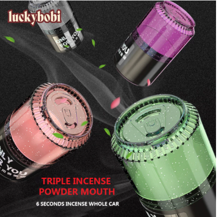 Car Air Freshener Cans Car Perfume Aromatherapy Car Accessories Durable Car Interior Solid Balm Decoration Explosion Supplies