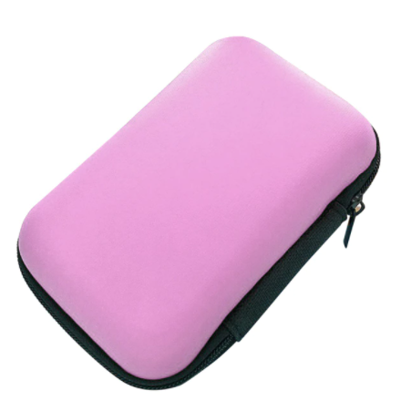 1pcs EVA Mini Portable Earphone bag Coin Purse Headphone USB Cable Case Storage Box Wallet Carrying Pouch Bag Earphone Accessory