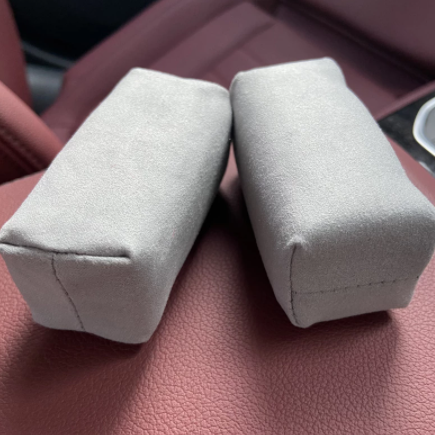 Lucullan Car Detailing Suede Sponge Applicator Use With Ceramic Coating For Cars Paint, Metal, Plastic Trim, Rubber & Glass
