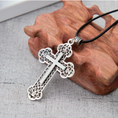 Car Pendant Rearview Mirror Decoration Jesus Cross Hanging Ornaments Automobiles Interior Car Accessories Gifts For Our Family