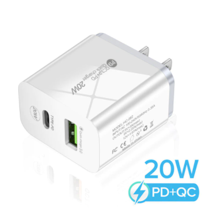 Maerknon PD 20W USB Charger Quick Charge QC 3.0 Fast Phone Wall Charger Adapter For iPhone 13 12 Pro iPad Huawei Xiaomi Samsung
