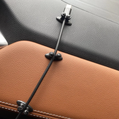 8pcs/set Line Clip Car Accessories Dashboard Ornament Pendant Office Home Car Interior Accessories for Girls Paste Style