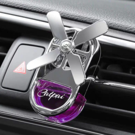 Air Freshener Car Perfume Diffuser Alloy Four Leaf Auto Outlet Perfume Clip Auto Aromatherapy Fragrance Car Interior Decoration