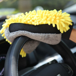 Car Cleaning Brush Microfiber Super Clean Car Windows Cleaning Soft Drying Cloth Towel Wash Gloves Auto Washer Cleaner Tools