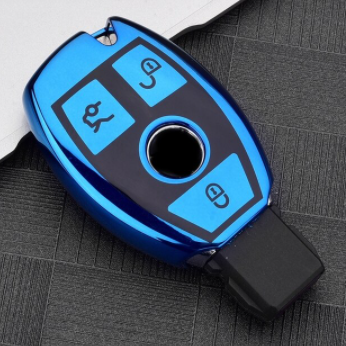 New Soft TPU Car Remote Key Case Full Cover Shell Fob For Mercedes Benz A B C R G Class GLK GLA w204 W251 W463 W176 AMG Keychain