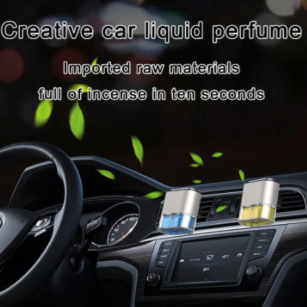 Creative Car Liquid Perfume Air Outlet Aromatherapy Car Interior Products Pressure Control Fragrance Dual-use For Family Cars