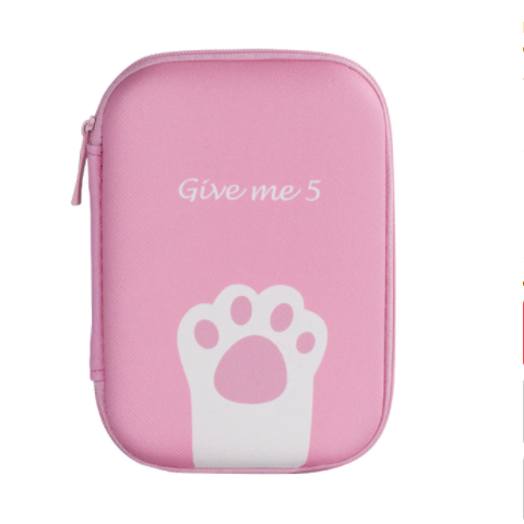 Big Size Cable Winder Earphone Case Bags Headset Earbuds Key Coin Hard Holder Box Carrying Hard Hold Case Memory Card Ear Pads