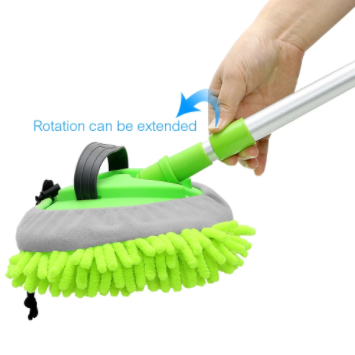 FORAUTO Car Washing Mop Car Cleaning Dust Wax Adjustable Mop Car Accessories Window Wash Tool Auto Care Detailing Car-styling