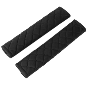 2pcs Seat Belt Covers Soft Velvet Car Shoulder Pad For Adults Youth Kids Car Truck SUV Airplane Carmera Backpack Straps