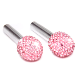 Diamond Bling Car Door Pin Lock Knob Pull Pins Aluminum Alloy Car Door Handle Security Car Door Latch Lock Pin Car Accessories