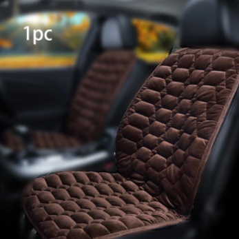 12V Car Heated Seat Covers Winter Plush Front Seat Cushion Universal Heating Seat Pad Automobile Warm Interior Accessories