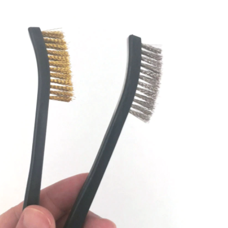 Multipurpose Car Detailing Cleaning Tool Accessories Wire Brushes and 4 Nylon Picks Pick and Brush Set 3 Double-headed Finished