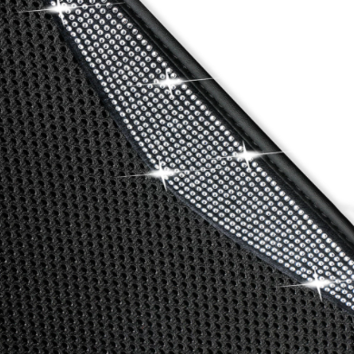 New Diamond Car Mats Bling Rhinestone Floor Carpet Universal Fit Auto Interior Waterproof Car Accessories for Woman Dropshipping