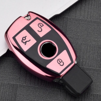 New Soft TPU Car Remote Key Case Full Cover Shell Fob For Mercedes Benz A B C R G Class GLK GLA w204 W251 W463 W176 AMG Keychain