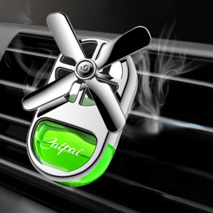 Air Freshener Car Perfume Diffuser Alloy Four Leaf Auto Outlet Perfume Clip Auto Aromatherapy Fragrance Car Interior Decoration