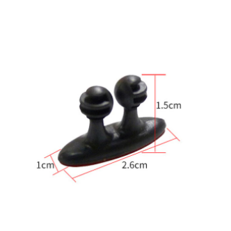 8pcs/set Line Clip Car Accessories Dashboard Ornament Pendant Office Home Car Interior Accessories for Girls Paste Style
