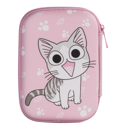 Big Size Cable Winder Earphone Case Bags Headset Earbuds Key Coin Hard Holder Box Carrying Hard Hold Case Memory Card Ear Pads