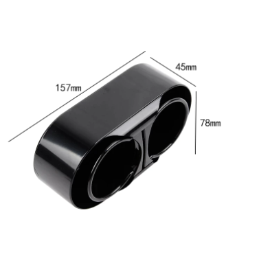Multifunction Portable Auto Vehicle Dual Hole Drinks Holder Interior Car Organizer Cup Bottle Holder Stand Car Styling