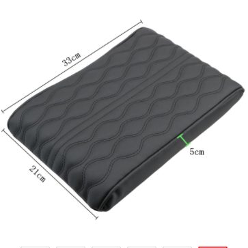 Car Central Armrest Pad Multi-color Auto Center Console Arm Rest Seat Box Mat Cushion Pillow Cover Vehicle Protective Styling