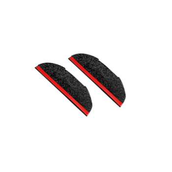 2Pcs PVC Car Rear View Mirror Sticker Rain Eyebrow Weatherstrip Auto Mirror Rain Shield Shade Cover Protector Car Accessories