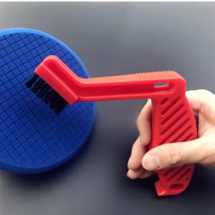 Lucullan 2020 New Buffing Pads Polishing Sponge Cleaning Tools Remove Wax Residue Foam Pad Conditioning Brush