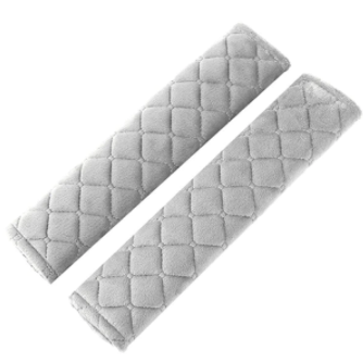 2pcs Seat Belt Covers Soft Velvet Car Shoulder Pad For Adults Youth Kids Car Truck SUV Airplane Carmera Backpack Straps