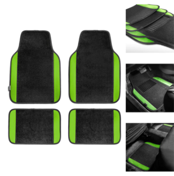 4pcs Universal Car Floor Mats Foot Pad For Renault Scenic Koleos Laguna Megane Latitude Logan Sandero Duster Kadjar Clio Espace