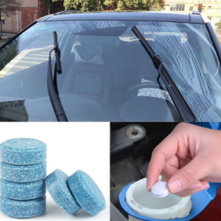 1Pcs Car Solid Cleaner Effervescent Tablets Spray Cleaner Car Window Windshield Glass Cleaning Auto Accessories Cleaning Tablets