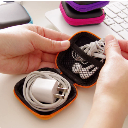 4 Size Storage Hold Case Storage Carrying Hard Bag Case for Earphone Headphone Earbuds Memory Card Outdoor Camping Climbing Hot