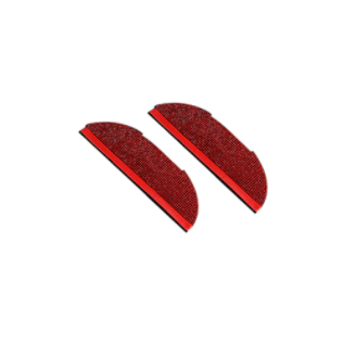 2Pcs PVC Car Rear View Mirror Sticker Rain Eyebrow Weatherstrip Auto Mirror Rain Shield Shade Cover Protector Car Accessories