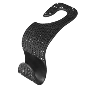 Car Seat Back Hook Diamond Bling Rhinestones Hanger Auto Back Universal Headrest Mount Storage Holder Car Interior Accessories