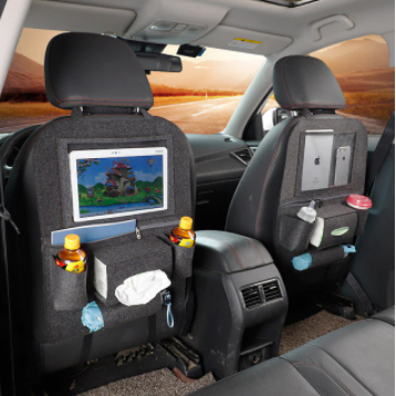 Multi-Function Car Organizer Seat Back Hanging Bag With Touch Screen Tablet Holder Car Accessories Interior Otomobil Aksesuar